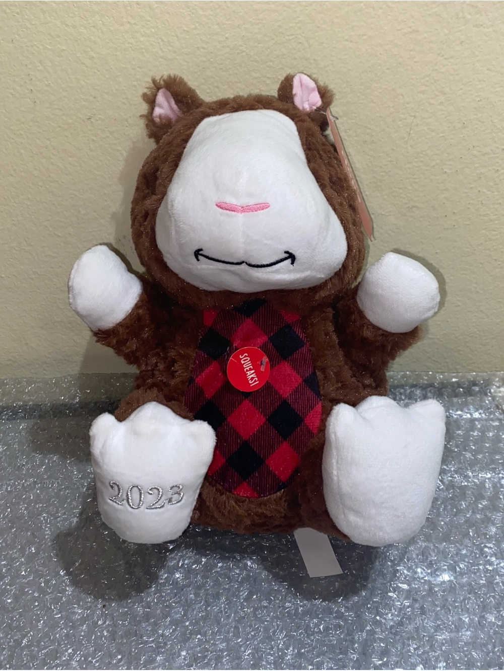Petco Hope The Hamster Plush Dog Toy 2023